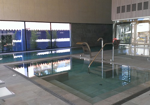 Hydrotherapy and water areas